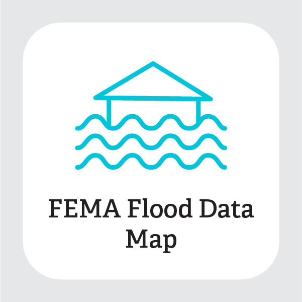 Map of FEMA Flood Data