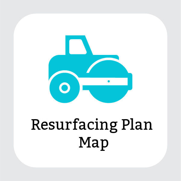 Map of 5-Year Resurfacing Plan Map