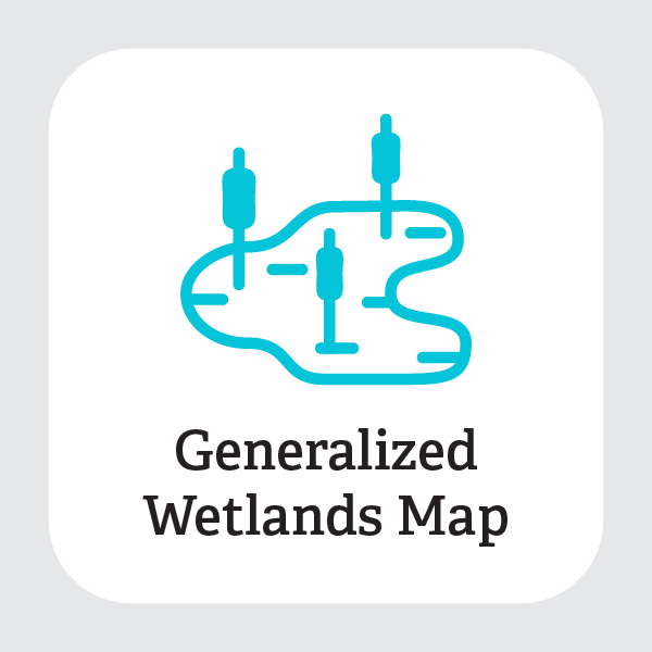 Map of Generalized Wetlands