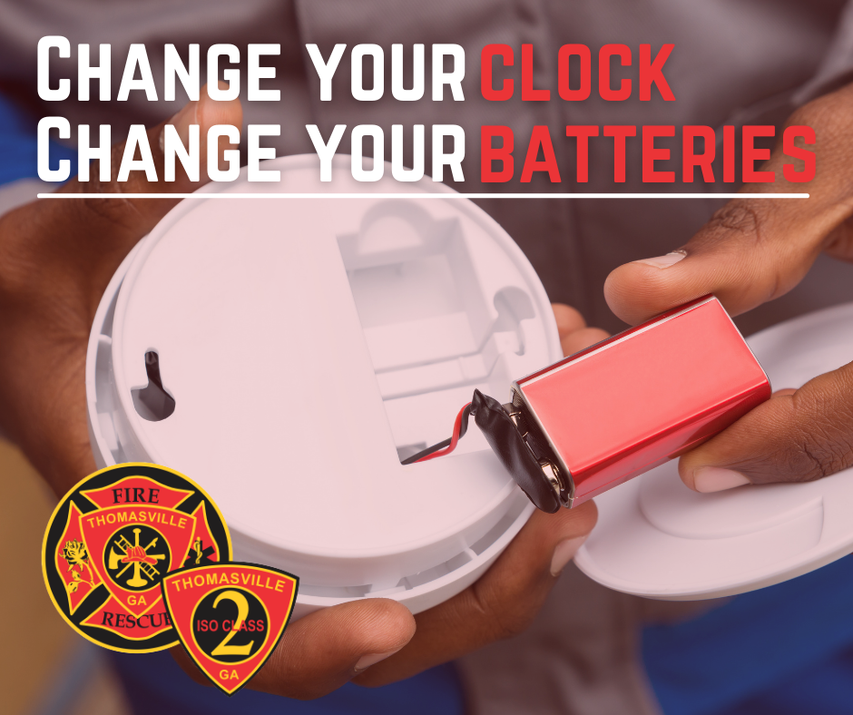 Photo for CHANGE YOUR CLOCKS AND SMOKE ALARM BATTERIES FOR DAYLIGHT SAVING TIME