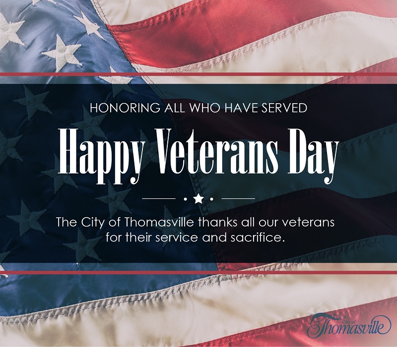 Photo for VETERANS DAY CITY SERVICE SCHEDULES