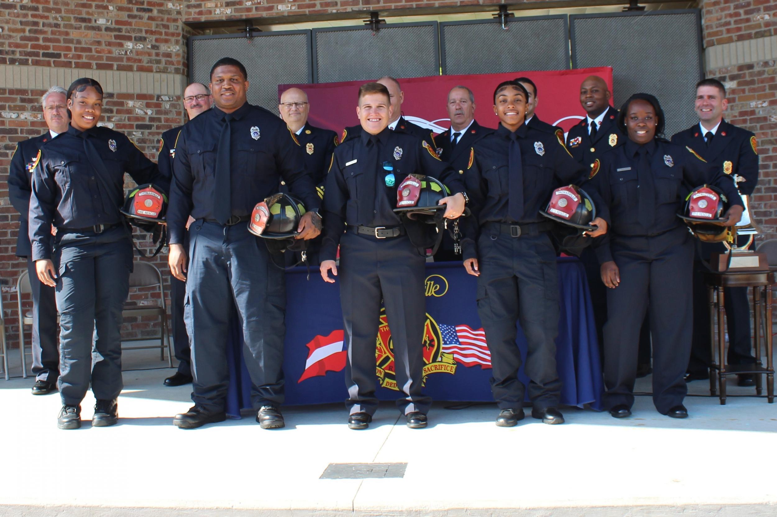 Photo for THOMASVILLE FIRE RESCUE HOSTS PINNING CEREMONY