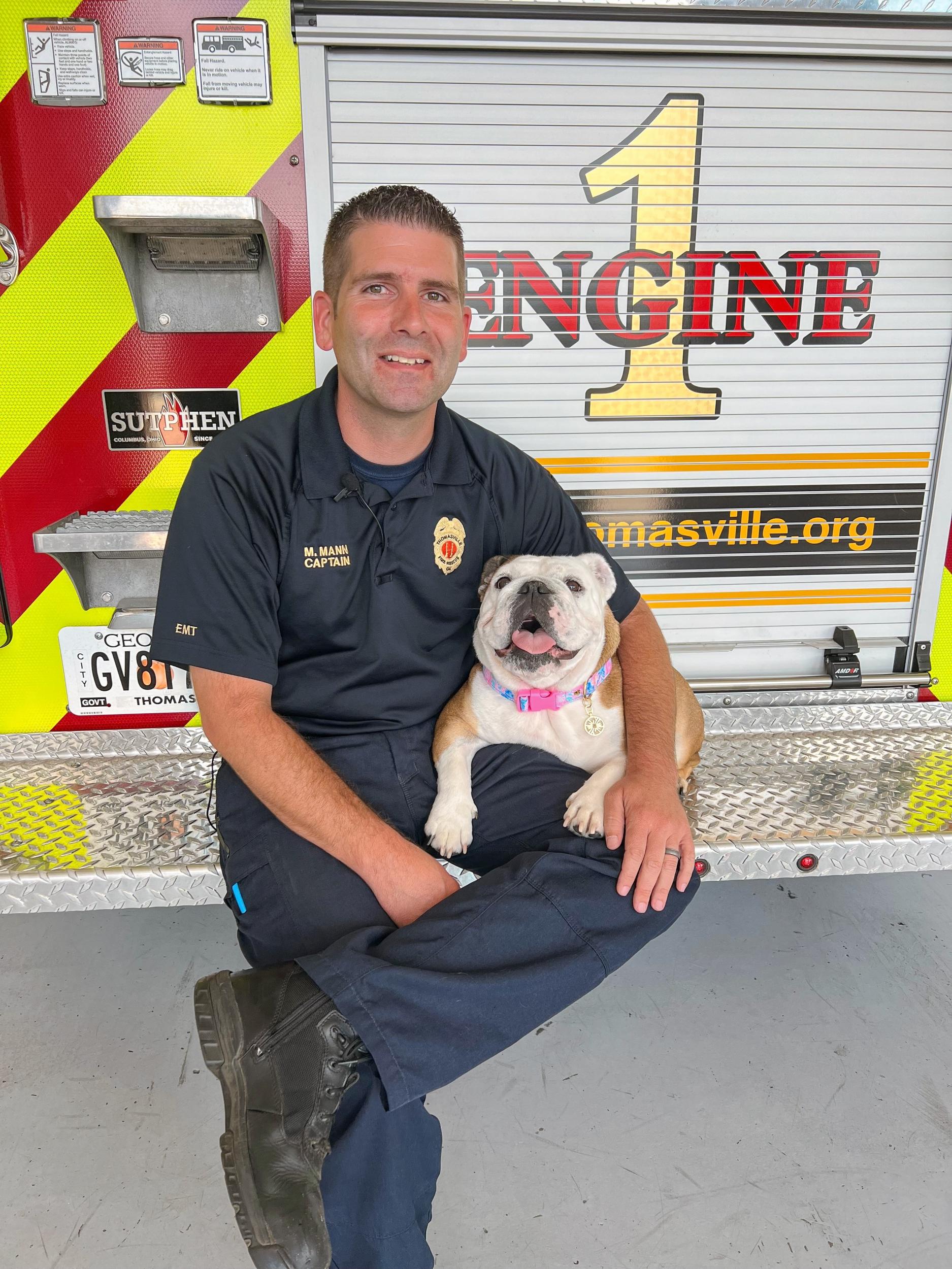 Photo for THOMASVILLE FIRE RESCUE CELEBRATES NATIONAL PET FIRE SAFETY DAY