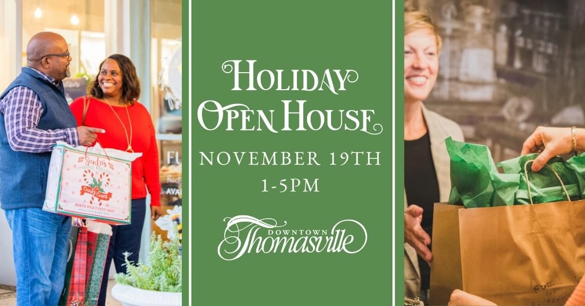 Photo for HOLIDAY OPEN HOUSE IN DOWNTOWN THOMASVILLE 