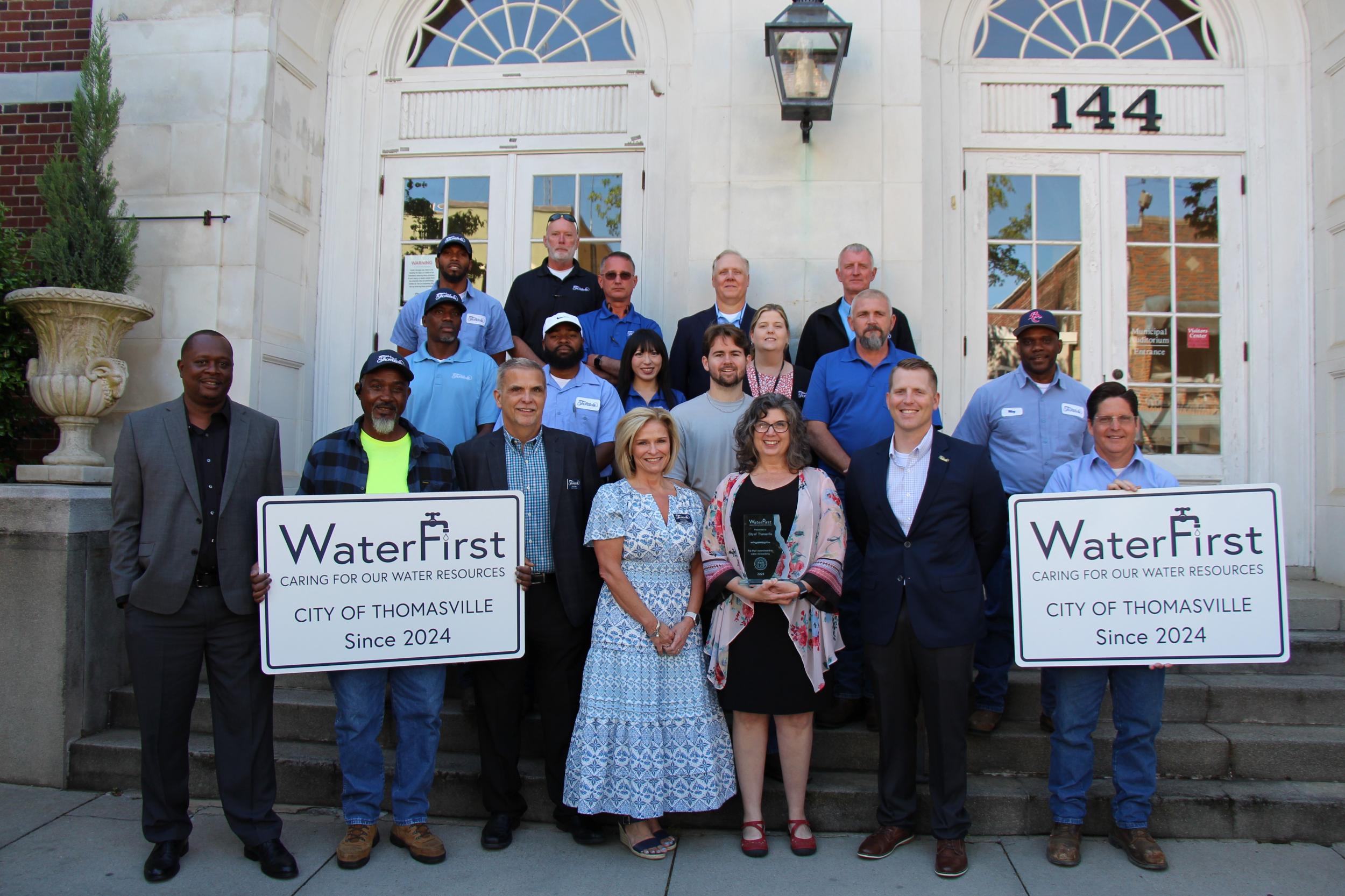 Photo for THOMASVILLE RECOGNIZED FOR WATER STEWARDSHIP