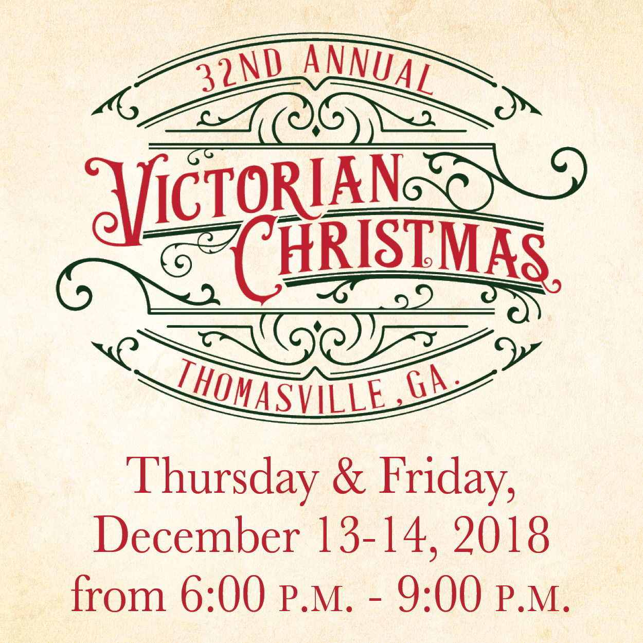 Photo for CITY OF THOMASVILLE HOSTS 32ND ANNUAL VICTORIAN CHRISTMAS