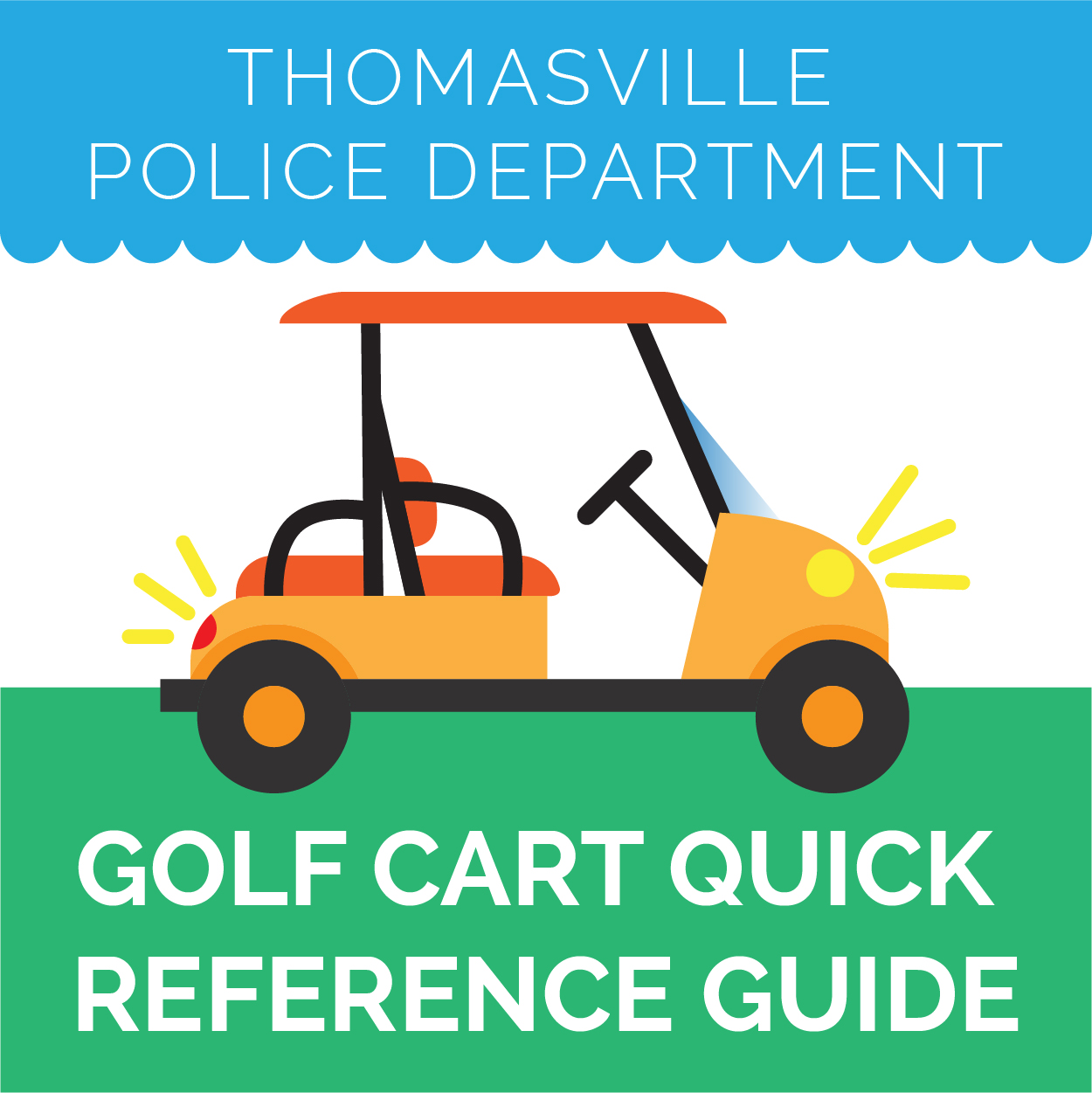 Photo for TPD ISSUES REMINDER REGARDING RULES AND REGULATIONS FOR GOLF CART USAGE WITHIN THE CITY