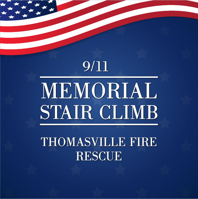 Photo for THOMASVILLE FIRE RESCUE PLANS 7TH ANNUAL 9/11 MEMORIAL STAIR CLIMB