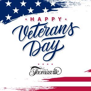 Photo for CITY OF THOMASVILLE HONORS VETERANS DAY THROUGH COMMUNITY PARTNERSHIPS