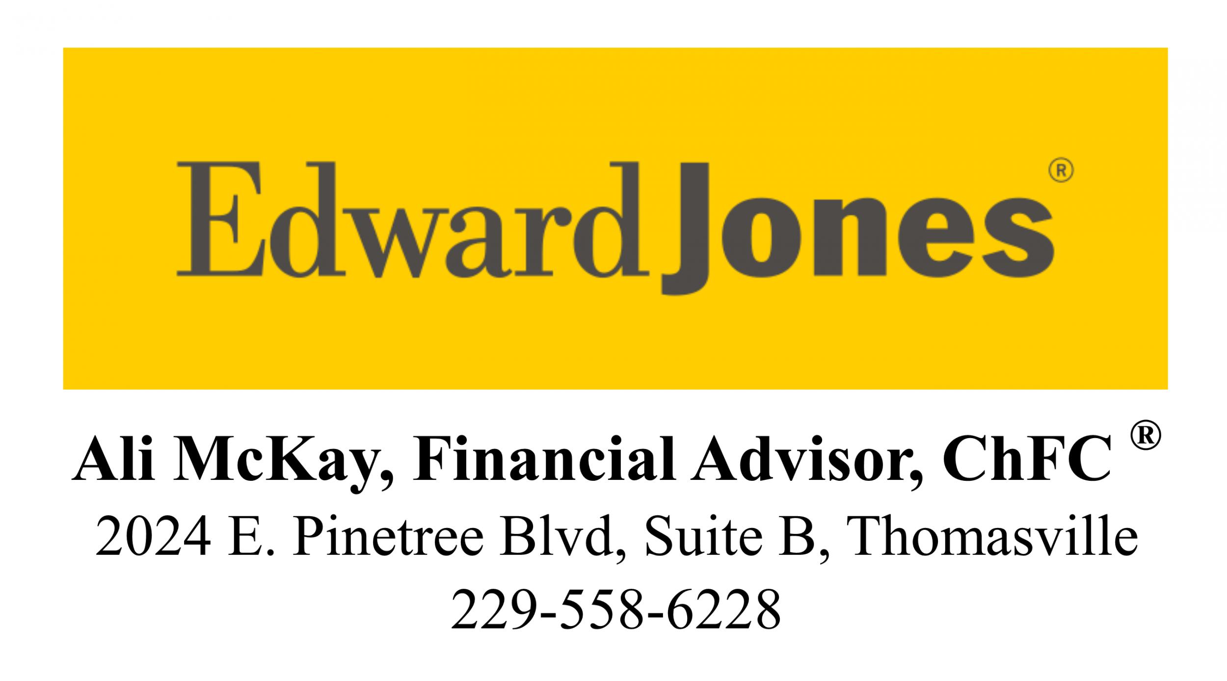 Edward Jones Ali McKay Logo