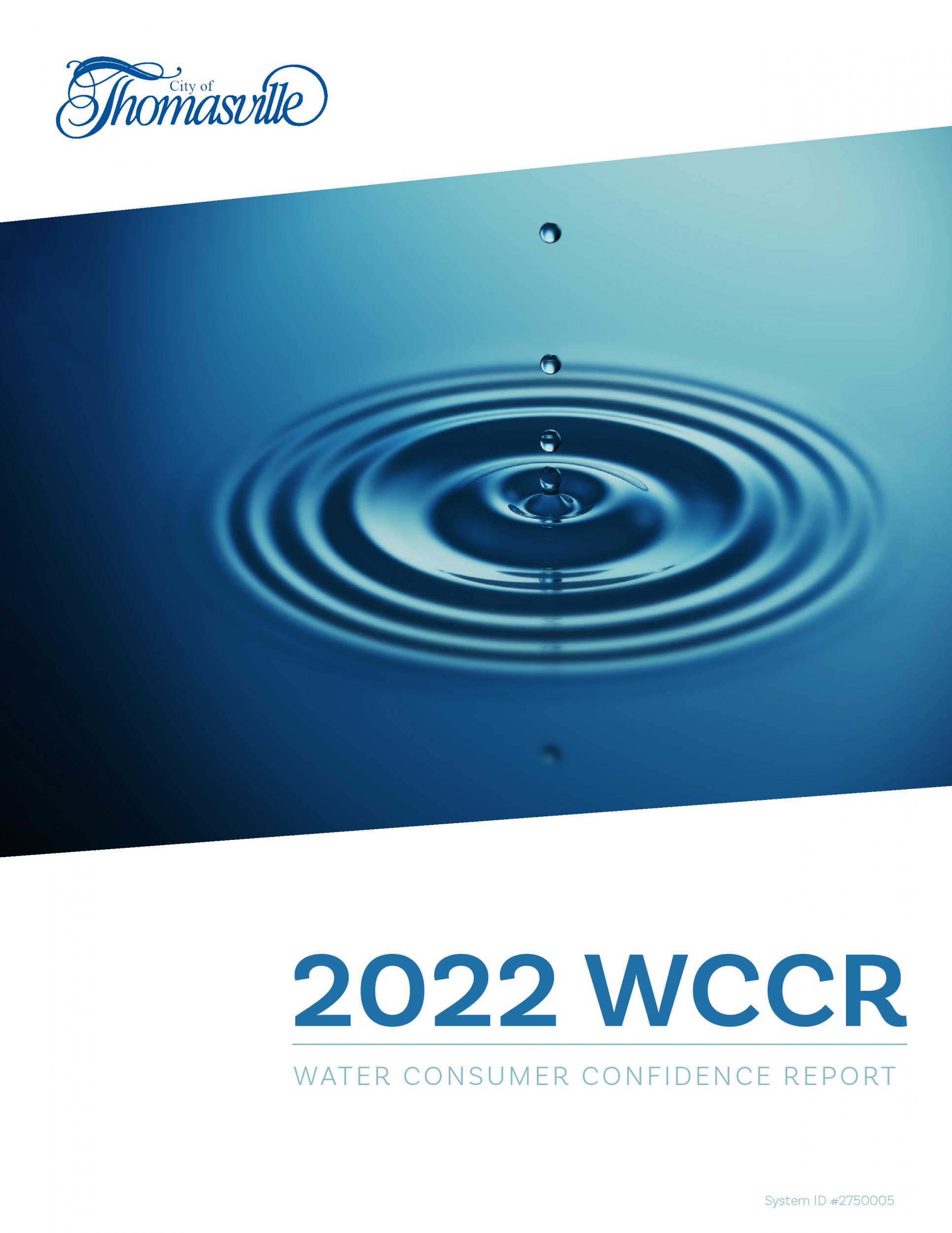 Click here for the 2022 Water Consumer Confidence Report