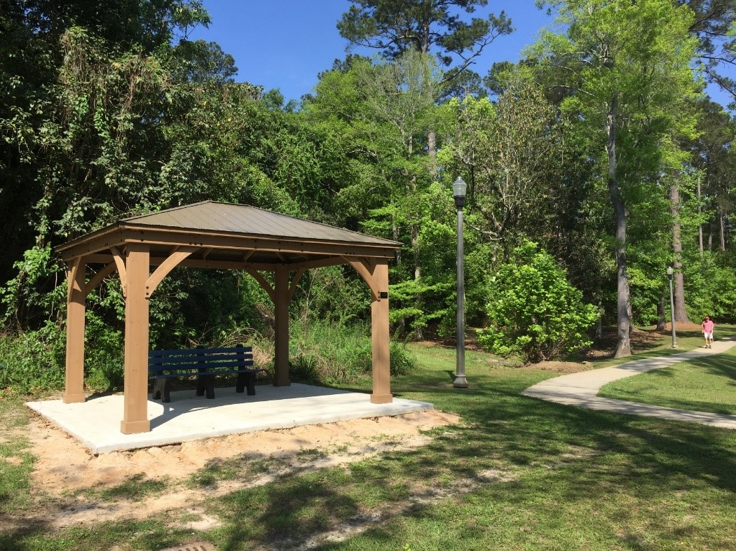 New pavilion at Cherokee Park