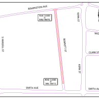 TEMPORARY STREET CLOSING FOR WASTEWATER REPAIR Photo for TEMPORARY STREET CLOSING FOR WASTEWATER REPAIR