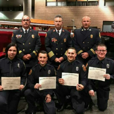 FIRE RECRUITS GRADUATE Photo for FIRE RECRUITS GRADUATE