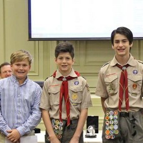 CITY COUNCIL RECOGNIZES SCOUTS DURING RECENT MEETING Photo for CITY COUNCIL RECOGNIZES SCOUTS DURING RECENT MEETING