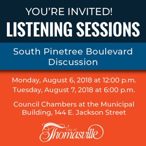 PUBLIC LISTENING SESSIONS SET FOR SOUTH PINETREE Photo for PUBLIC LISTENING SESSIONS SET FOR SOUTH PINETREE