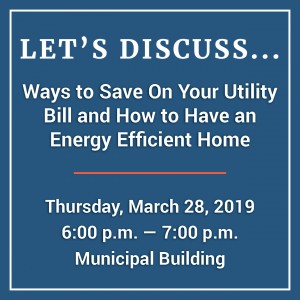 CITY OF THOMASVILLE PRESENTS ‘LET’S DISCUSS…’ AIMED AT CUSTOMER SAVINGS Photo for CITY OF THOMASVILLE PRESENTS ‘LET’S DISCUSS…’ AIMED AT CUSTOMER SAVINGS