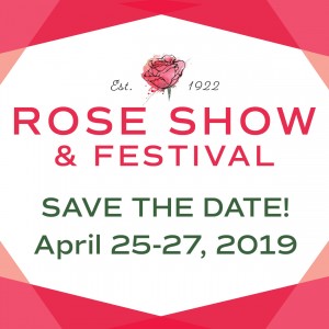98th Annual Rose Show and Festival- April 25-27 in Thomasville Photo for 98th Annual Rose Show and Festival- April 25-27 in Thomasville