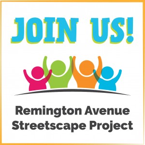 CITY HOSTS PUBLIC ENGAGEMENT EVENTS FOR REMINGTON AVENUE STREETSCAPE PROJECT Photo for CITY HOSTS PUBLIC ENGAGEMENT EVENTS FOR REMINGTON AVENUE STREETSCAPE PROJECT