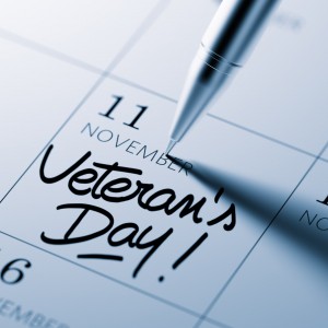 CITY OFFICES TO OBSERVE VETERAN’S DAY HOLIDAY Photo for CITY OFFICES TO OBSERVE VETERAN’S DAY HOLIDAY