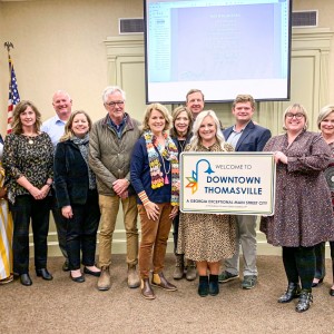 THOMASVILLE RECEIVES 2020 MAIN STREET ACCREDITATION Photo for THOMASVILLE RECEIVES 2020 MAIN STREET ACCREDITATION