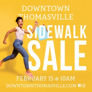 DOWNTOWN THOMASVILLE SEMI-ANNUAL SIDEWALK SALE THIS SATURDAY Photo for DOWNTOWN THOMASVILLE SEMI-ANNUAL SIDEWALK SALE THIS SATURDAY