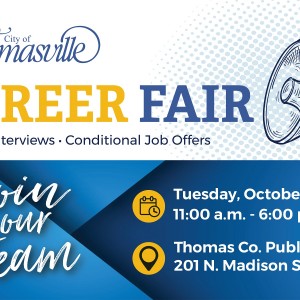 Photo for CITY OF THOMASVILLE HOSTS CAREER FAIR