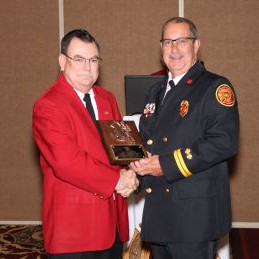 TFR'S DUKES RECOGNIZED AS 2017 GSFA TRAINING OFFICER OF THE YEAR Photo for TFR\'S DUKES RECOGNIZED AS 2017 GSFA TRAINING OFFICER OF THE YEAR