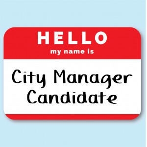 RETURN VISITS PLANNED FOR CITY MANAGER CANDIDATES Photo for RETURN VISITS PLANNED FOR CITY MANAGER CANDIDATES