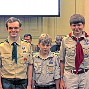 Photo for CITY COUNCIL RECOGNIZES SCOUTS DURING MONDAY\'S MEETING