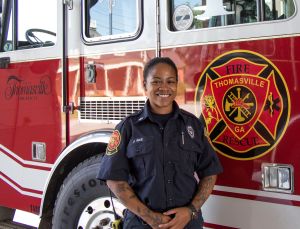 Photo for TFR PROMOTES FIRST AFRICAN-AMERICAN FEMALE